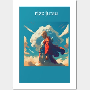 Rizz jutsu Posters and Art